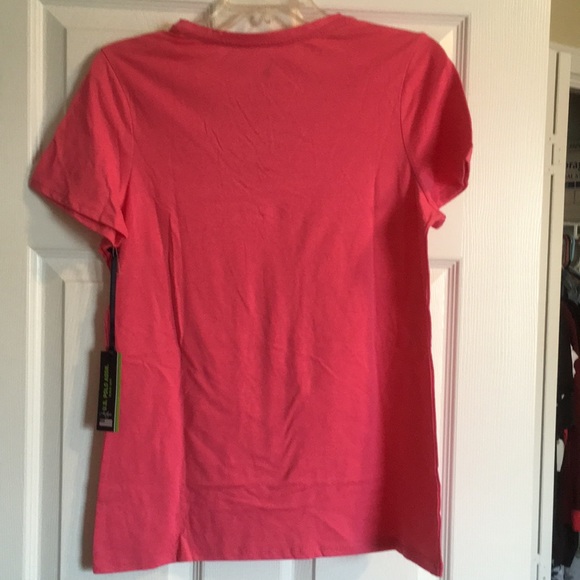 US POLO ASSOCIATION PINK T-SHIRT - size Large - Picture 2 of 3